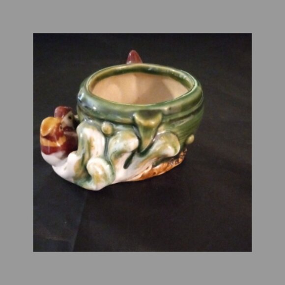 Fisherman Fortune  Wood Ducks Planter - Picture 2 of 7